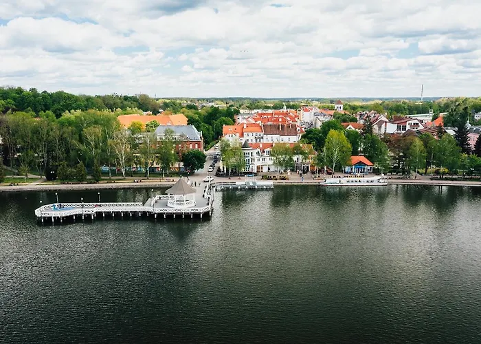 Apartmán Port Premium Z Widokiem Na Jezioro Ostróda